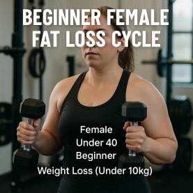 Cycle de Perte de Graisse Débutante pour Femmes